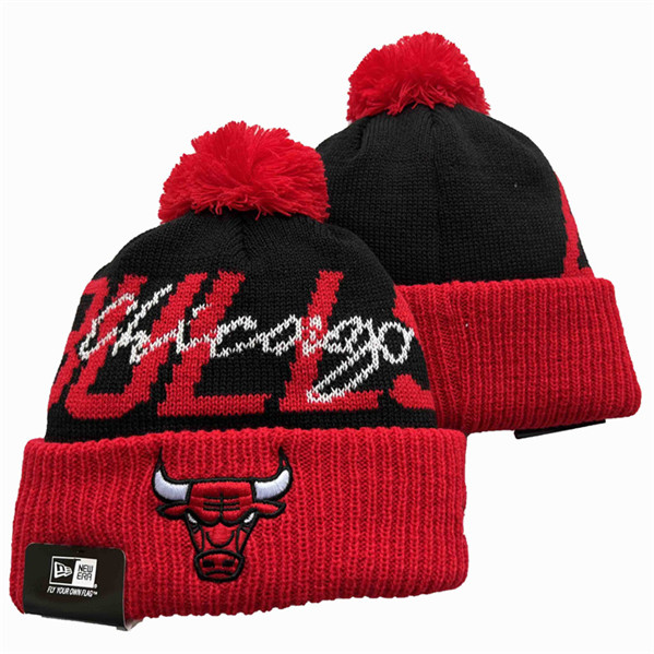Chicago Bulls Knit Hats 079